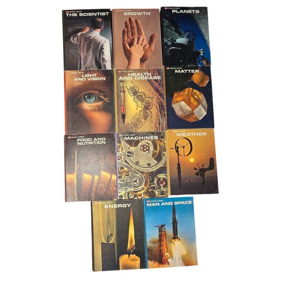 Vintage Life Science Library Time-Life Books Hardcover Collection Set of 11